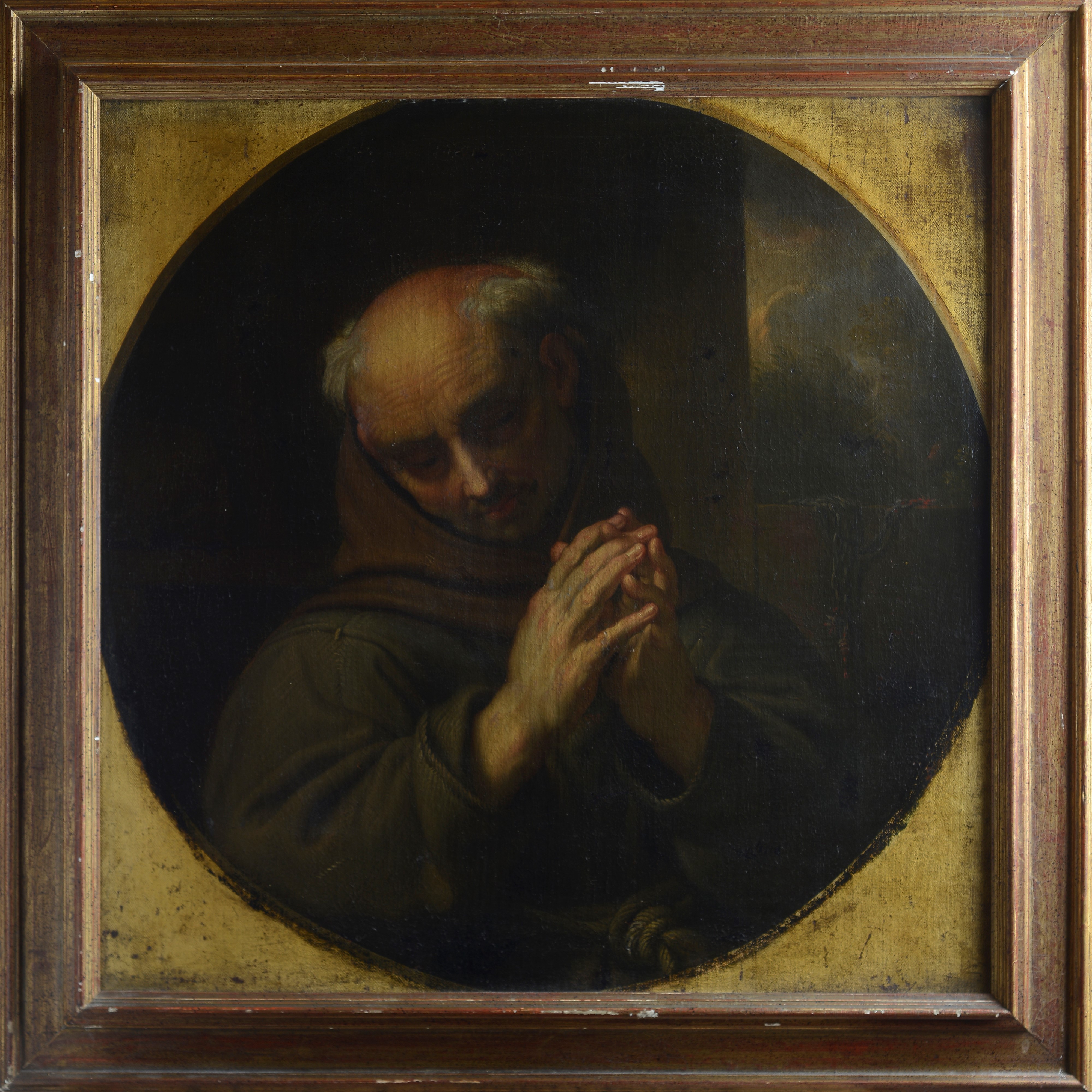 Anonimo, XVII Sec. - Santo in Preghiera