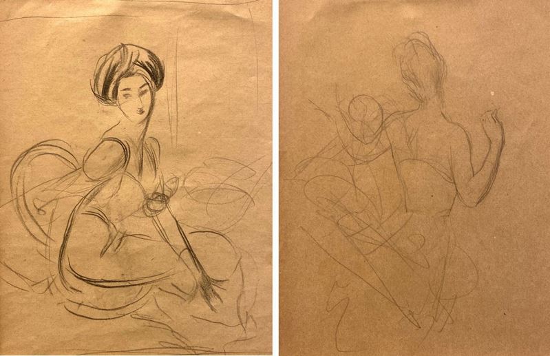 Giovanni Boldini - Due Disegni