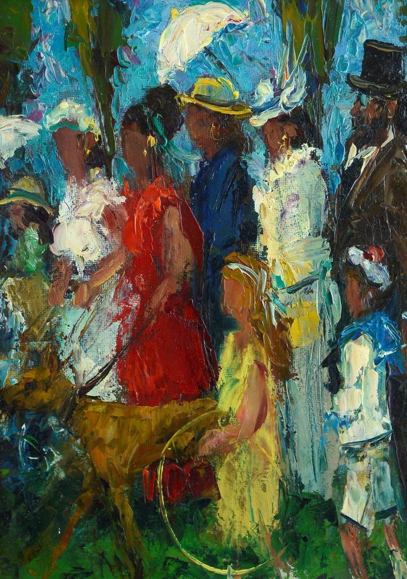 Giovan Battista Lepori - Figure con Cane