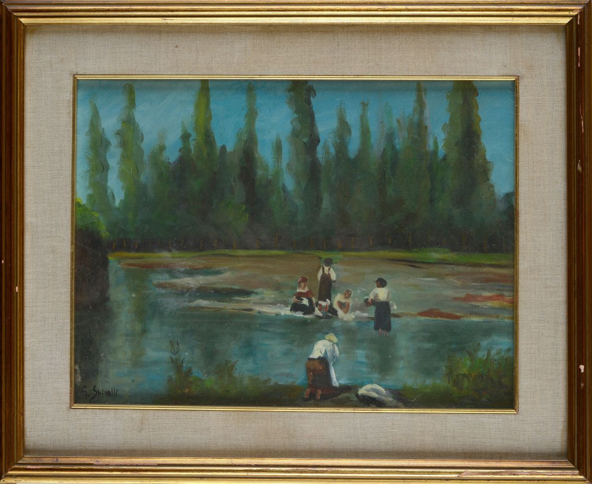 Gaetano Spinelli - Lavandaie