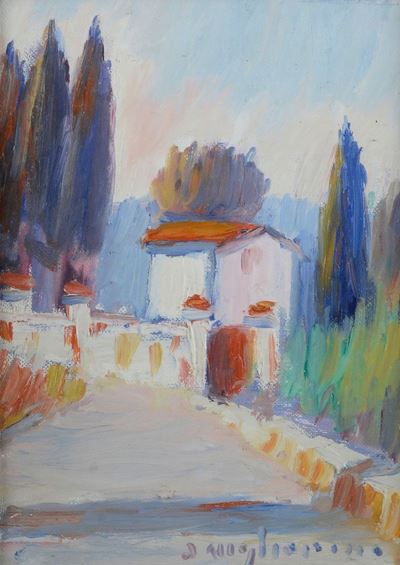 Paesaggio con Case