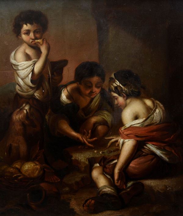 Anonimo, XIX sec. - Dice players (copy from Esteban Murillo)