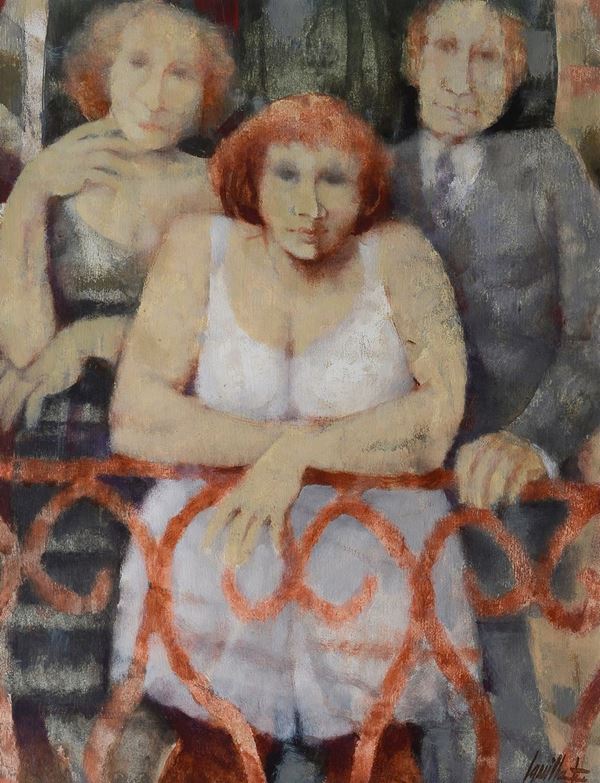 Remo Squillantini - Figure in terrazza