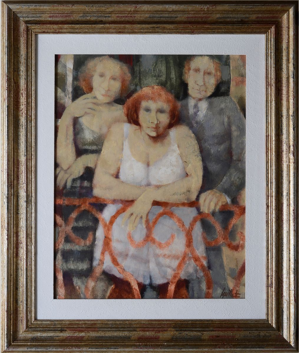 Remo Squillantini - Figure in Terrazza