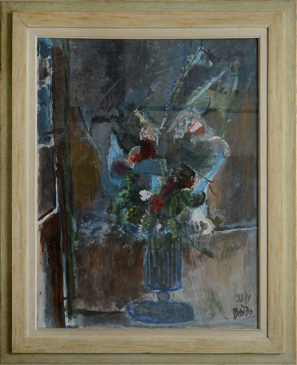 Gastone Breddo - Vaso con Fiori