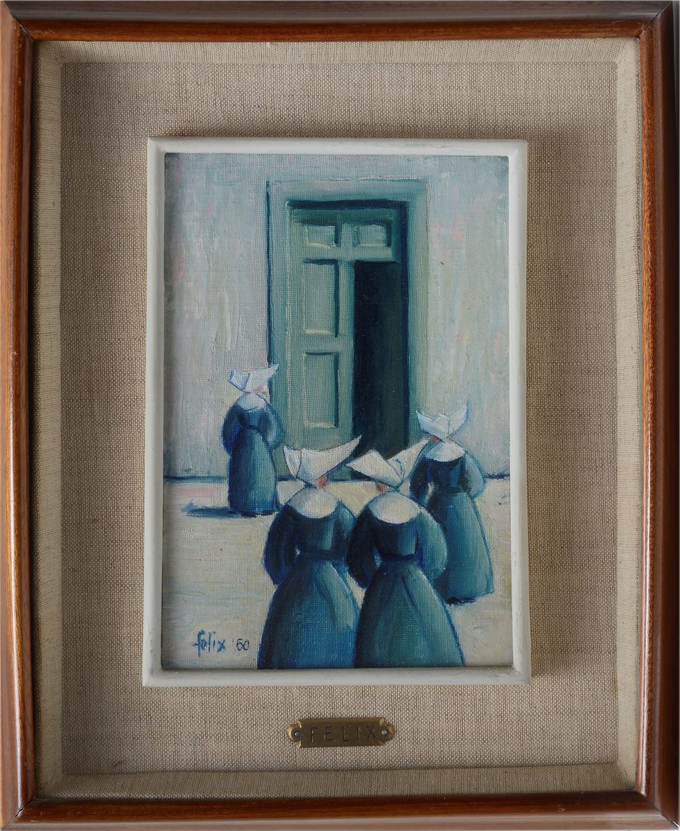Felice di Bartolomei Felix - Monachelle Verso la Chiesa