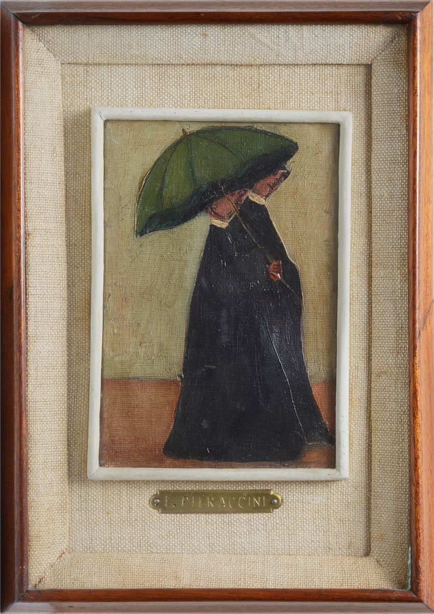 Eugenio Pieraccini - L'ombrello Verde