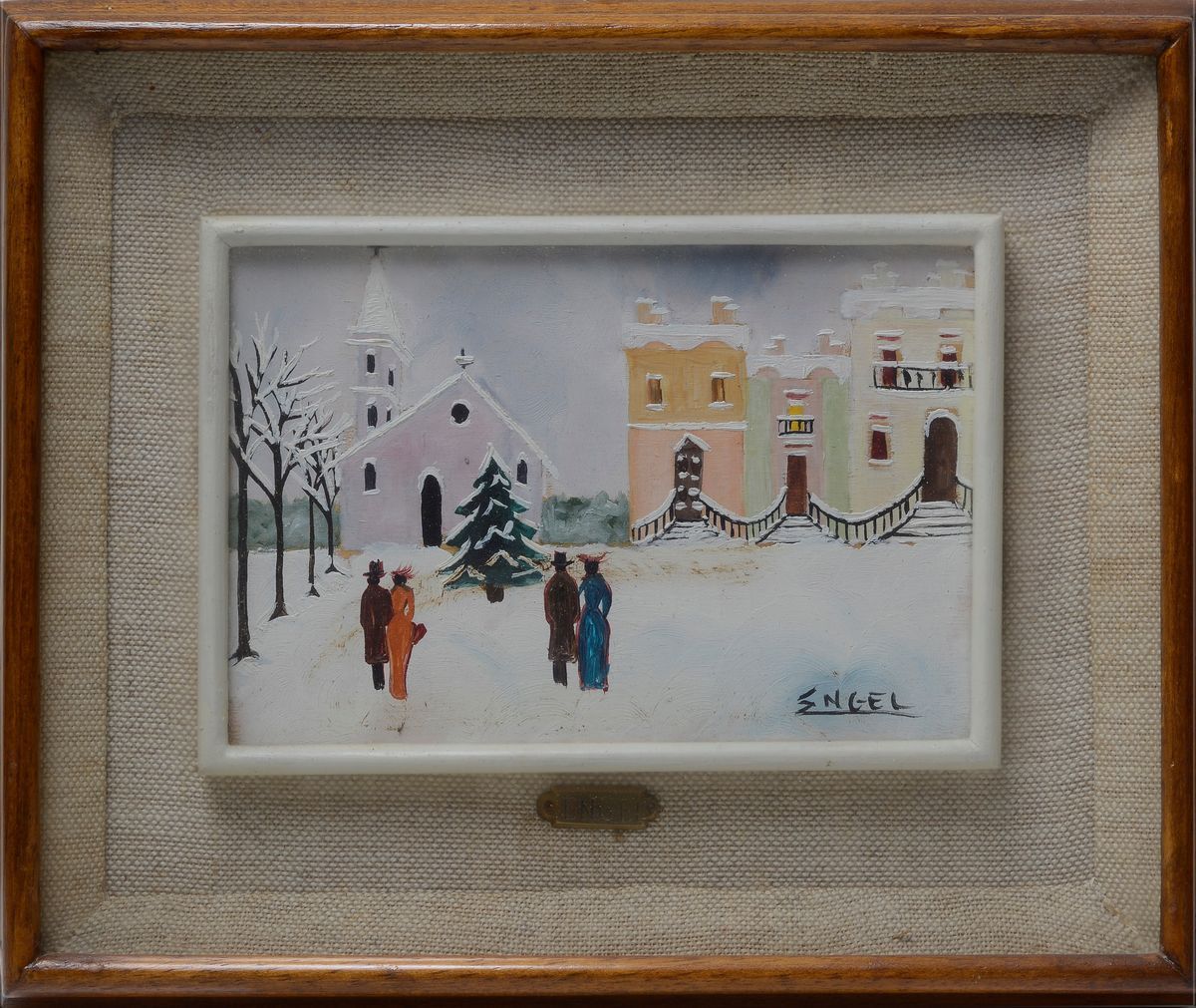 Engel Pierini - Paesaggio con Neve