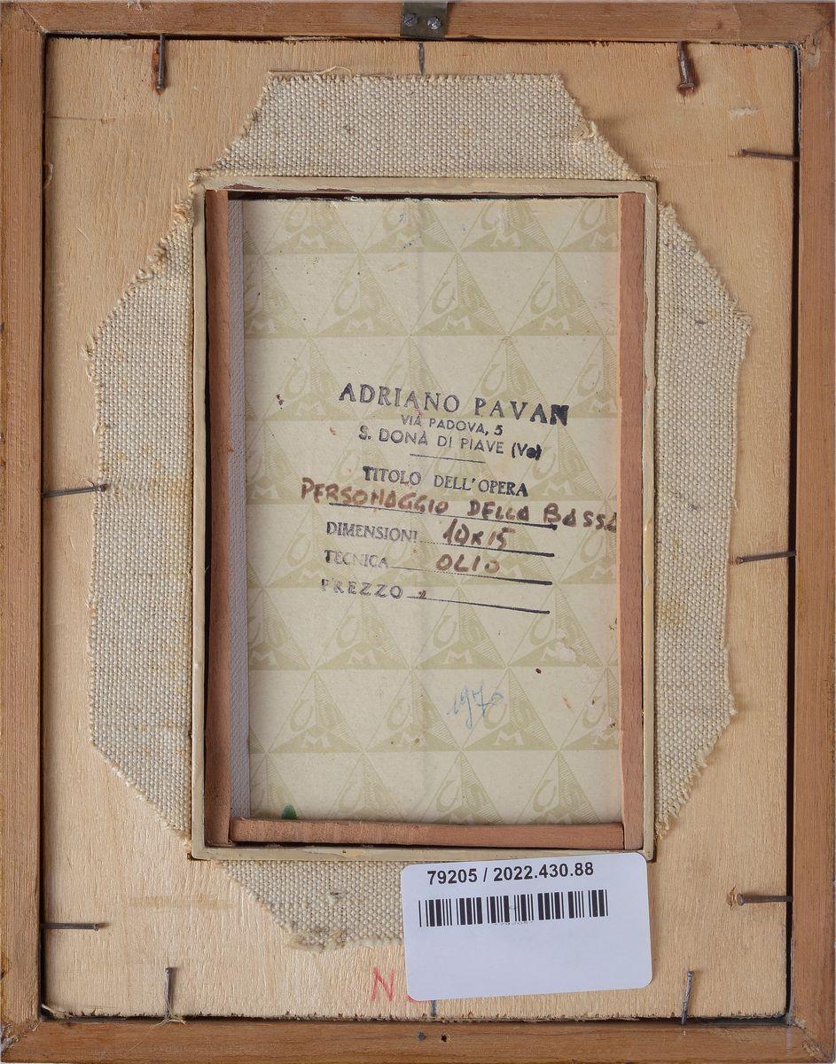 Adriano Pavan - Personaggio della Bassa