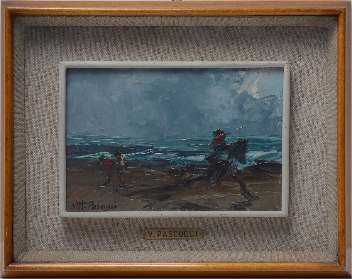 Vittorio Pascucci - Figure sulla Spiaggia