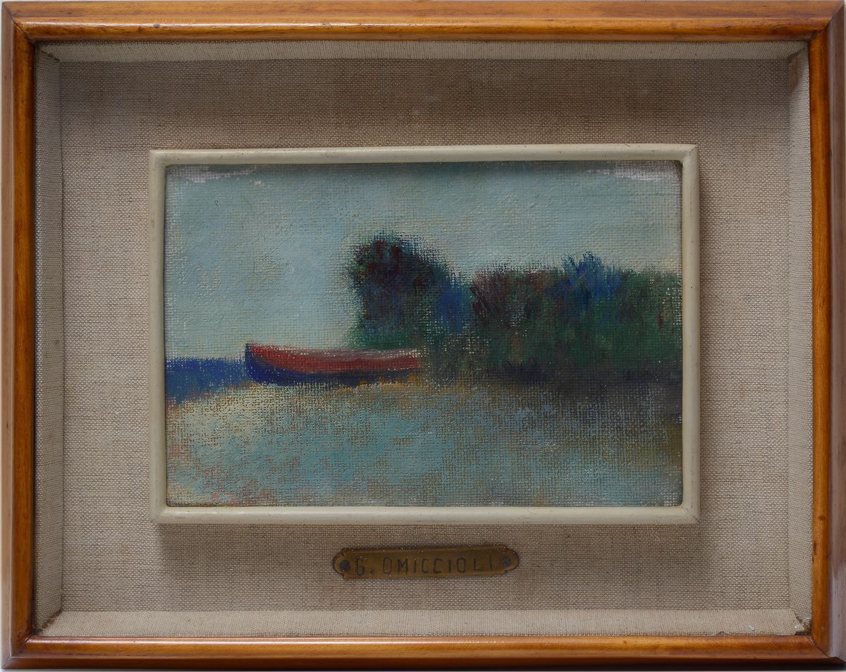 Giovanni Omiccioli - Barca sulla Spiaggia