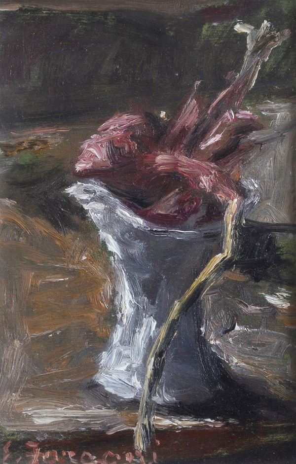 Enzo Faraoni - Vasetto con cipolle