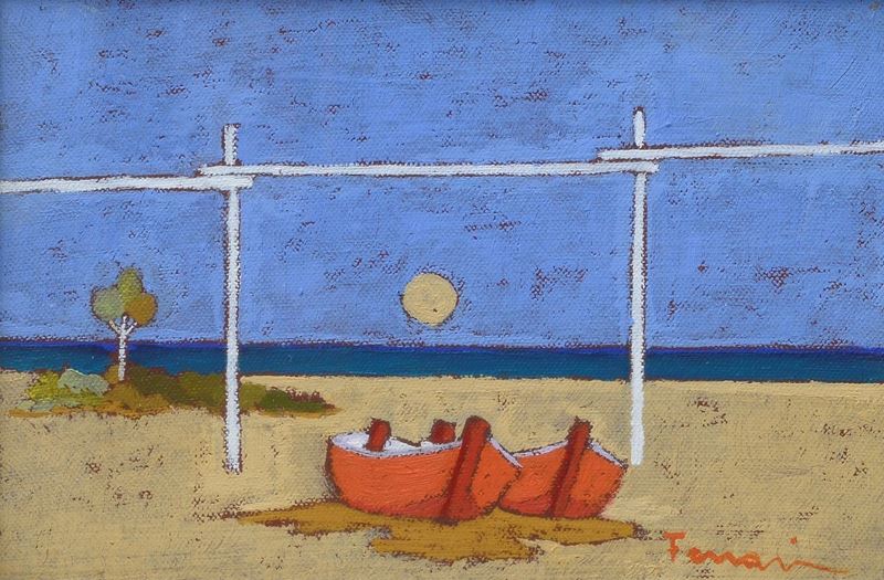Renzo Ferrari - Spiaggia