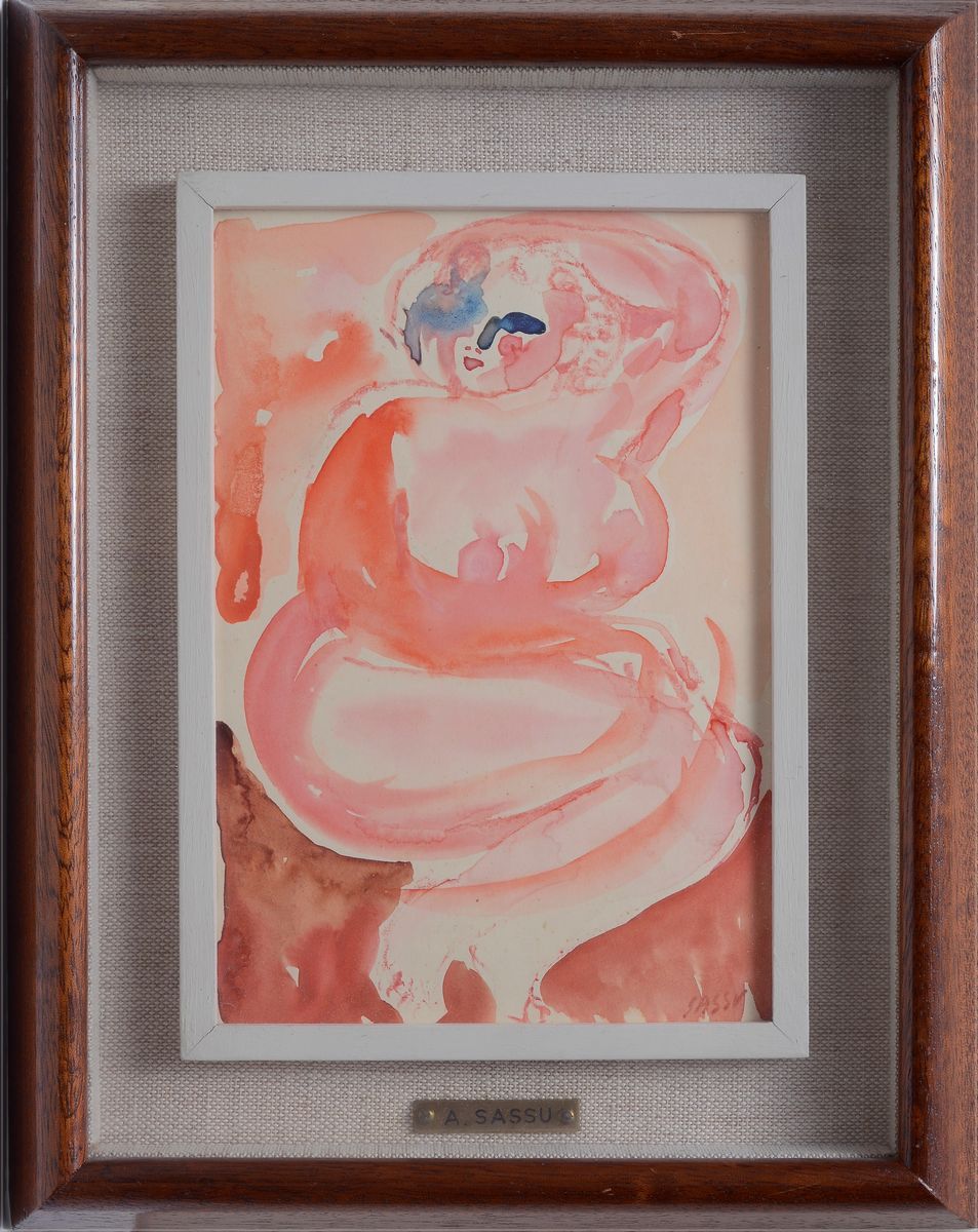 Aligi Sassu - Figura di Donna