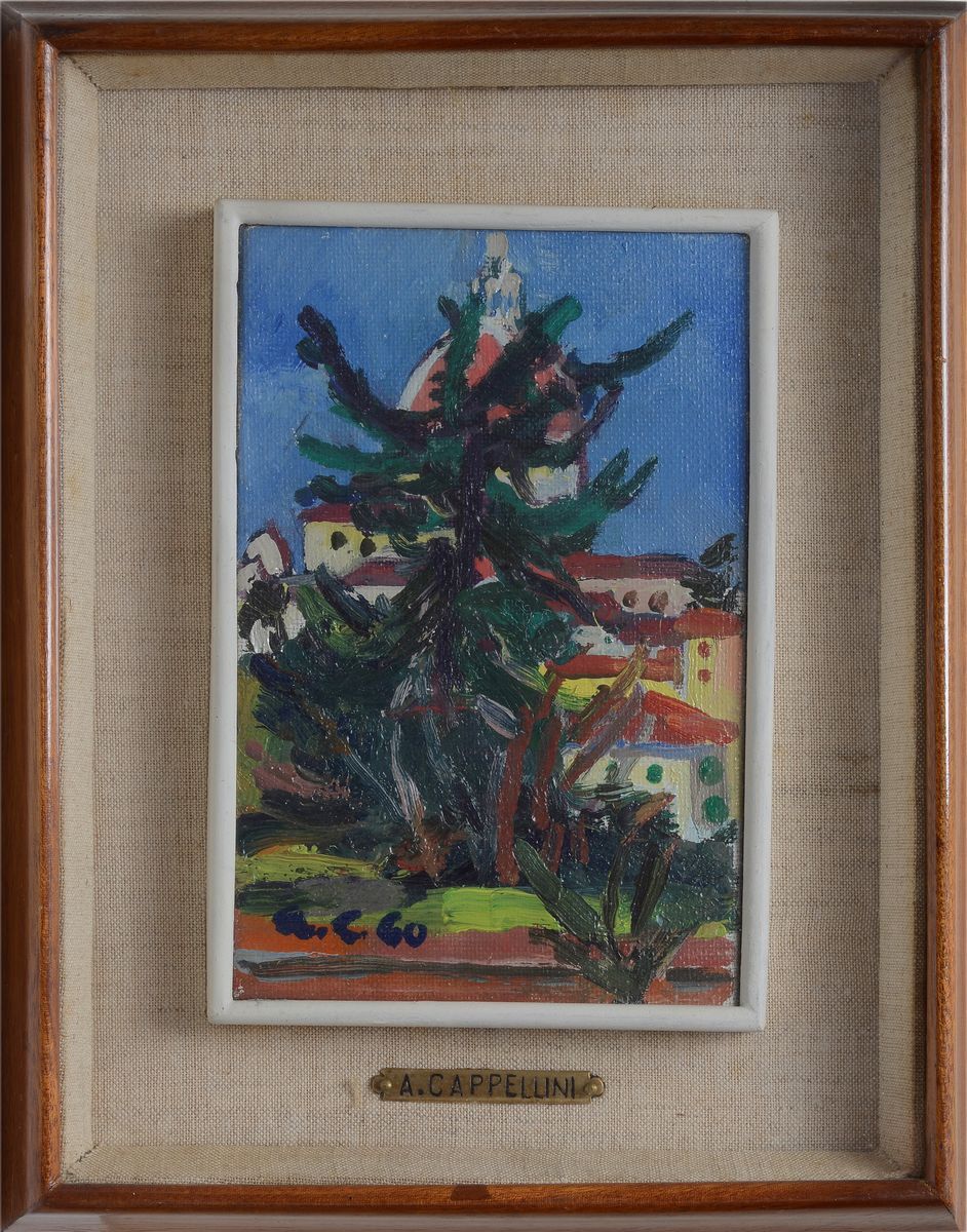 Alfiero Cappellini - Veduta di Firenze