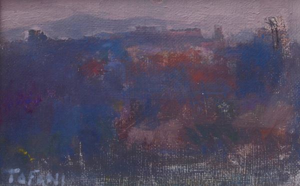 Palmizio Tofani - Paesaggio lucchese