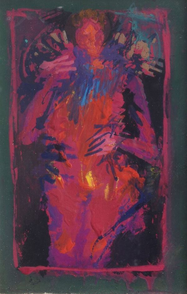 Felice Filippini - Figura in rosso