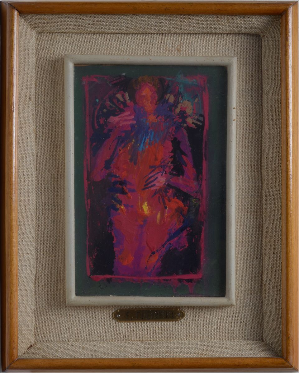 Felice Filippini - Figura in Rosso