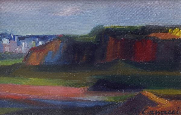Aldo Capacci - Quarry in Red Grotto