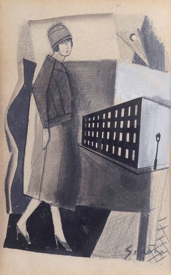 Mario Sironi - Composizione con figure