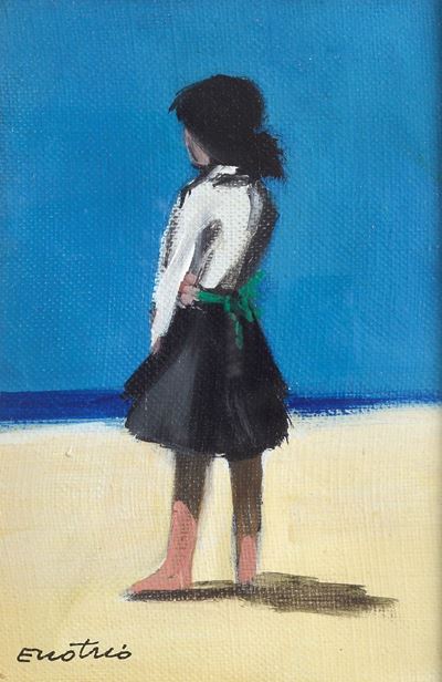 Attesa sulla Spiaggia