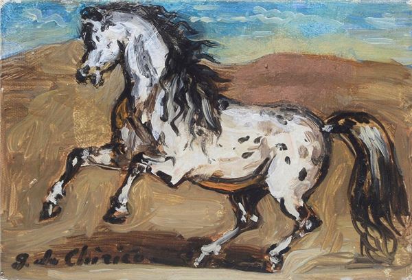 Giorgio de Chirico - Cavallo in libertà