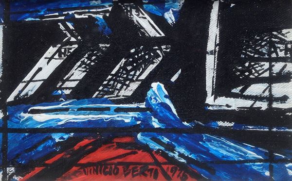 Vinicio Berti - Constructive continuous emblem ah..1h-5h1976