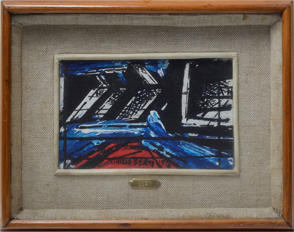 Vinicio Berti - Emblema Continuo Costruttivo Ah..1h-5h1976