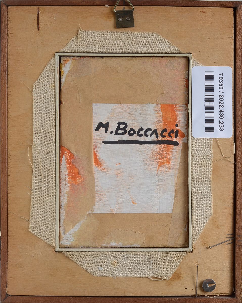 Marcello Boccacci - Figura con Natura Morta