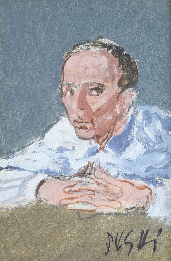 Alberto Sughi - Self portrait