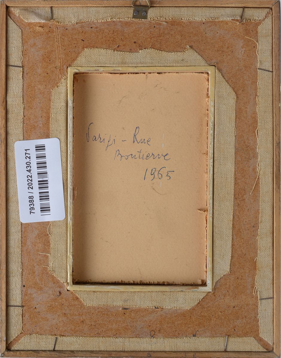 Gino Paolo Gori - Parigi - Rue Bontiere