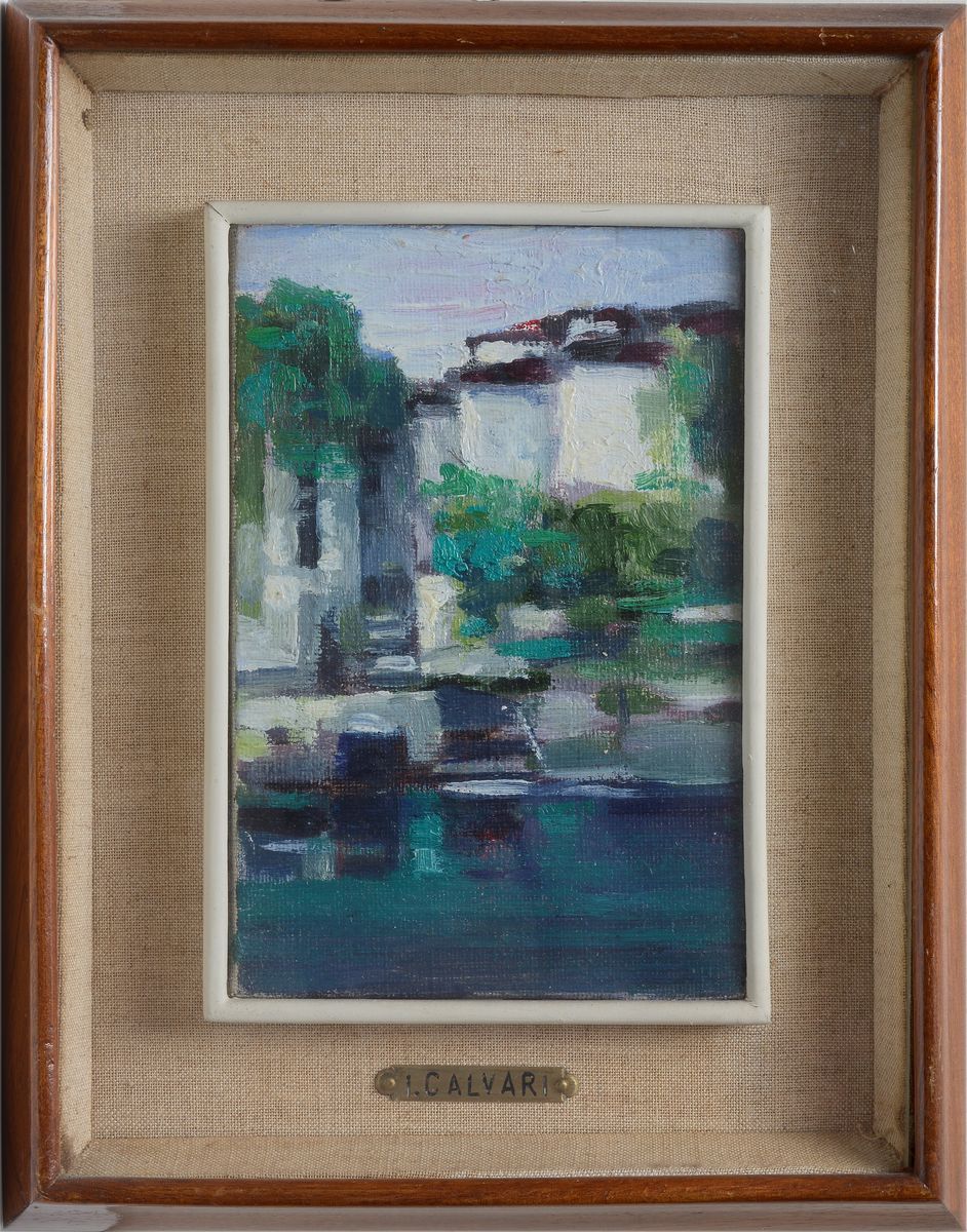 Italo Calvari - Case sul Lago