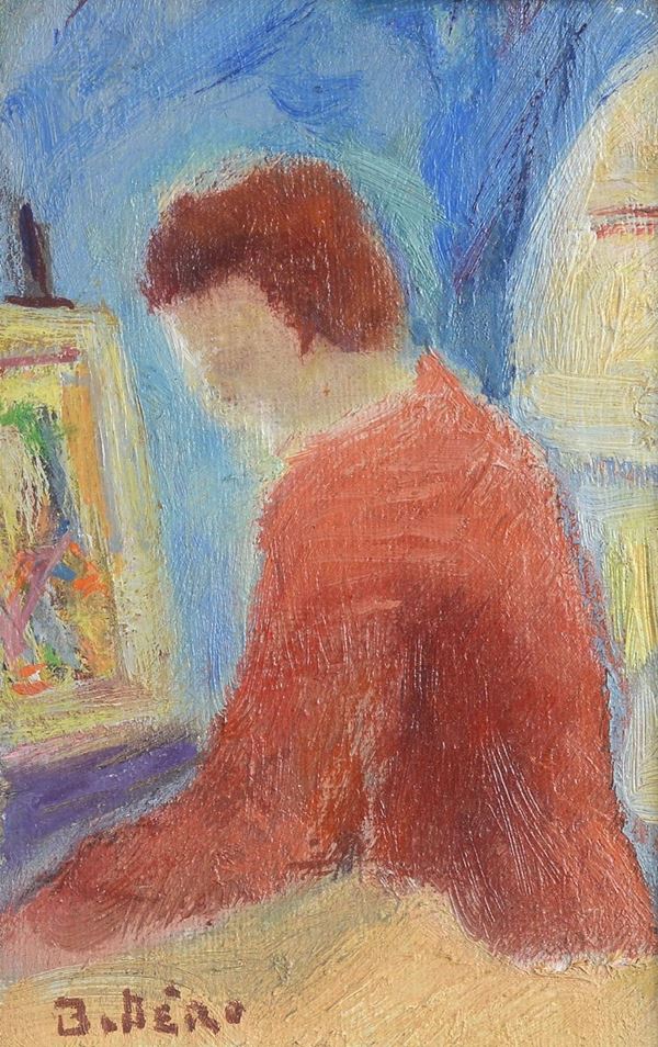 Elisa Bottero - At the easel