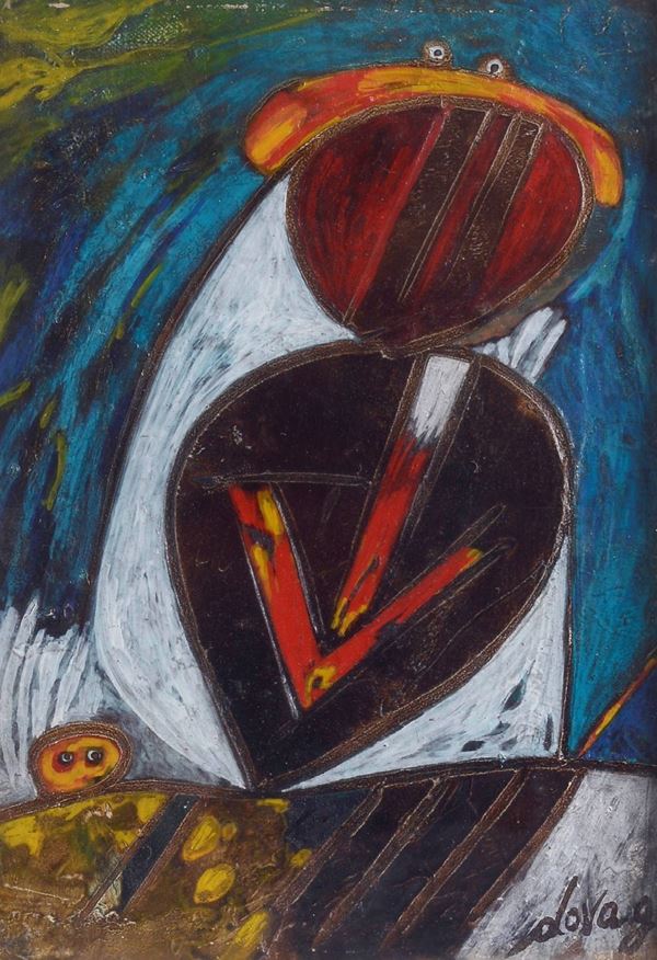 Gianni Dova - Piccola figura