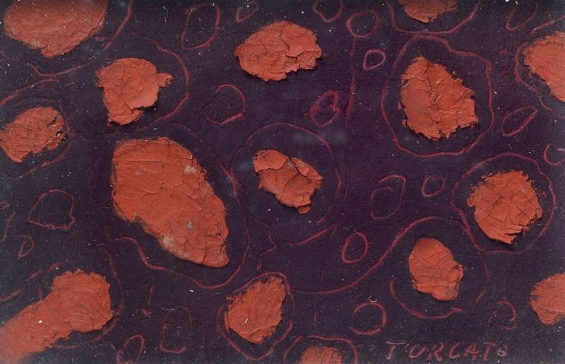 Giulio Turcato - Composizione in Rosso