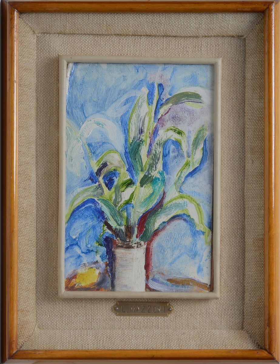 L. Mazzoni - Vaso con Fiori