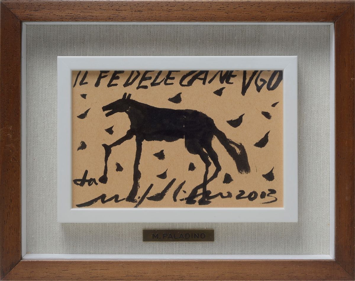 Mimmo Paladino - Il Fedele Cane Ugo
