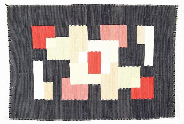 TAPPETO Kilim nord Europa anni '50 del XX sec. 
