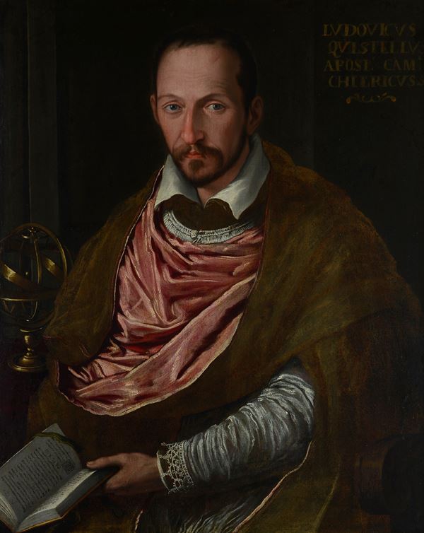 Scuola Lombardo - Veneta, XVI sec. - Portrait of Ludovicus Quistillus