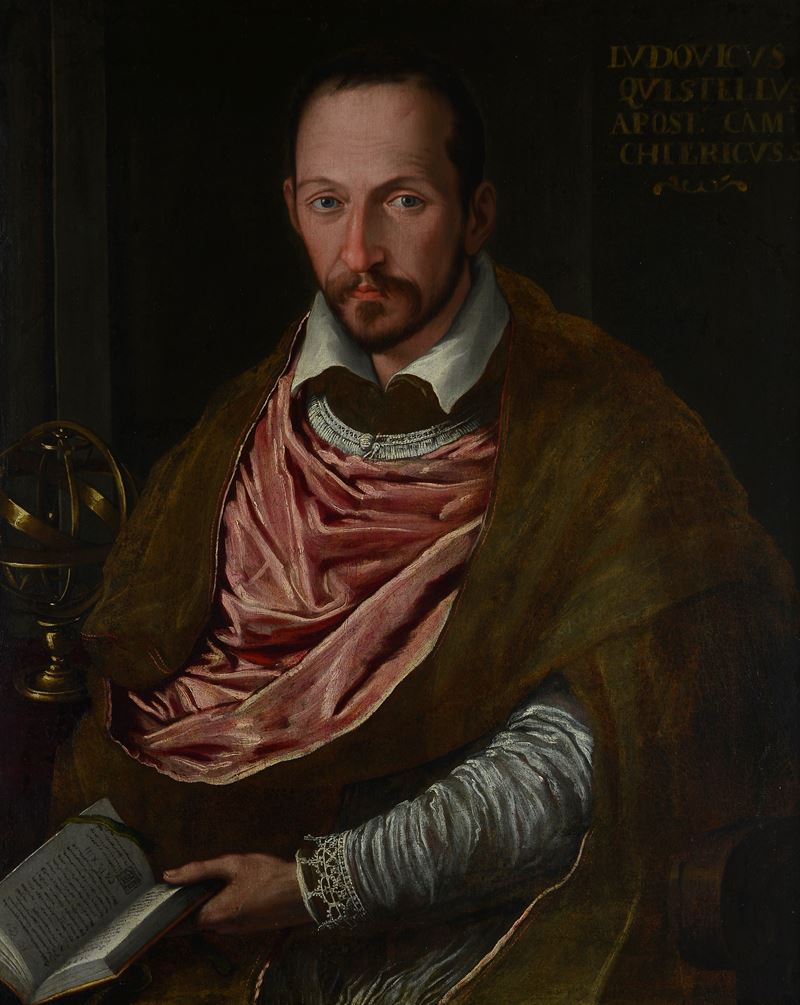 Scuola Lombardo - Veneta, XVI Sec. - Ritratto di Ludovicus Quistillus