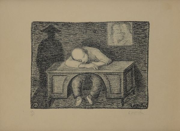 Giuseppe Viviani - Plate VII (from the Black Romance Folder)