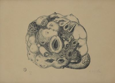 Tavola II (dalla Cartella Romanzo Nero)