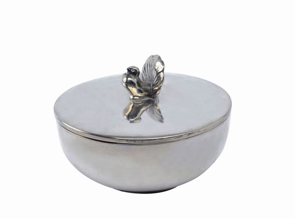 Vaso circolare in argento