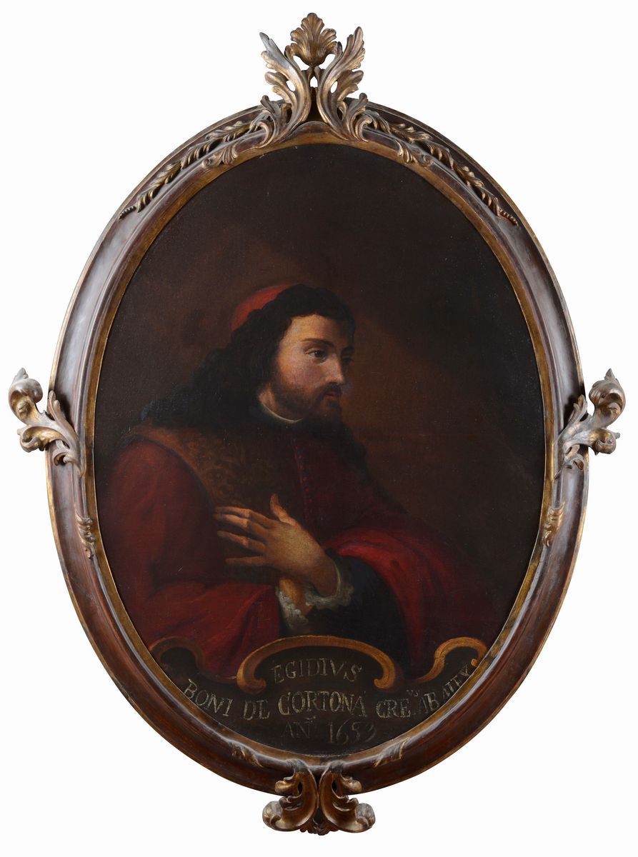 Scuola Italia Centrale, XVII Sec. - Ritratto di Egidio Boni (ovale)