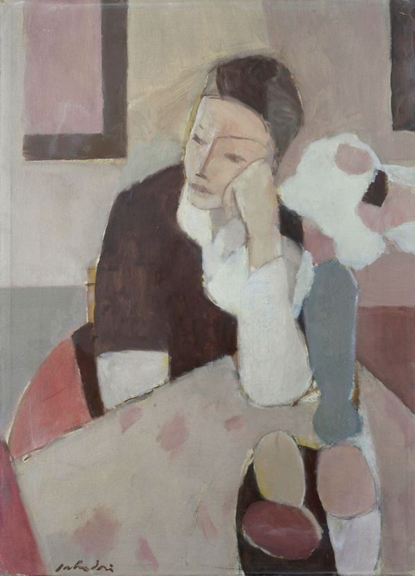 Aldo Salvadori - Giovane donna