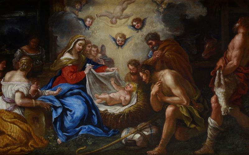 Attr. a Andrea Casali - Adorazione dei Pastori