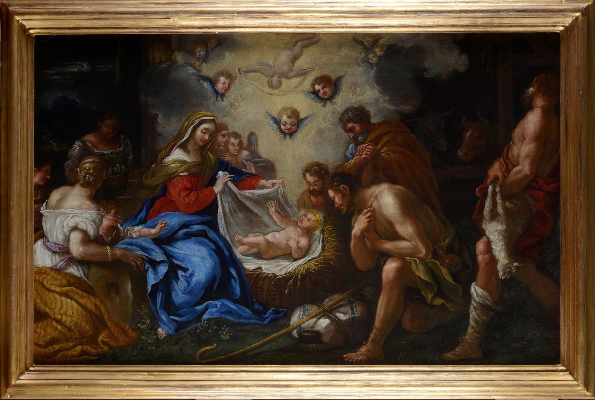 Attr. a Andrea Casali - Adorazione dei Pastori