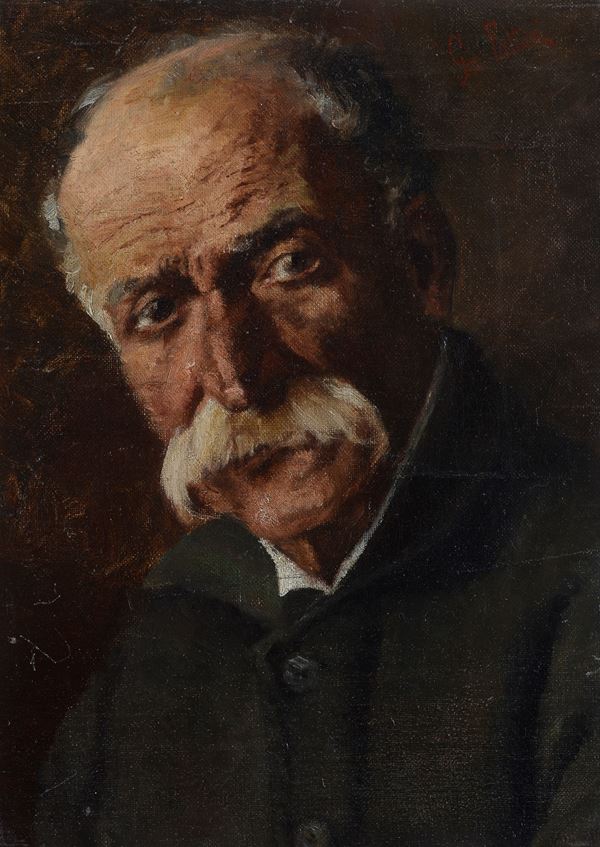 Attr. a Giovanni Fattori - Self-portrait