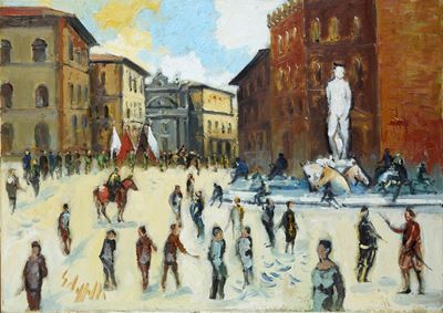Piazza Signoria a Firenze