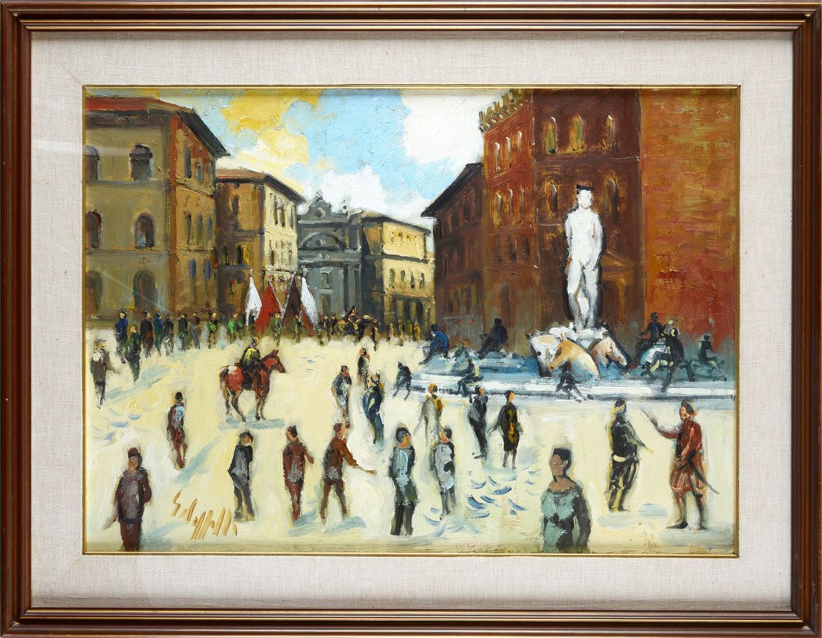 Emanuele Cappello - Piazza Signoria a Firenze